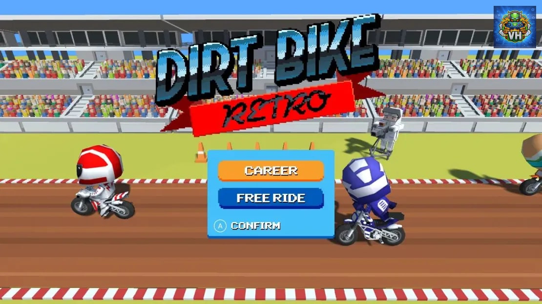 Dirt Bike Retro Nintendo Switch - ảnh màn hình 5