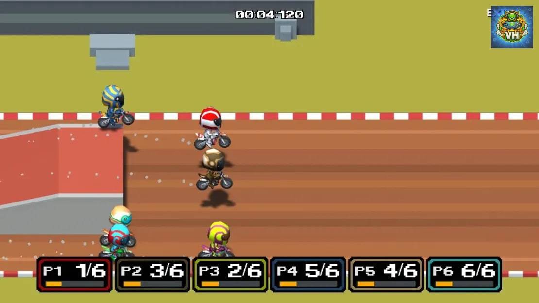 Dirt Bike Retro Nintendo Switch - ảnh màn hình 6