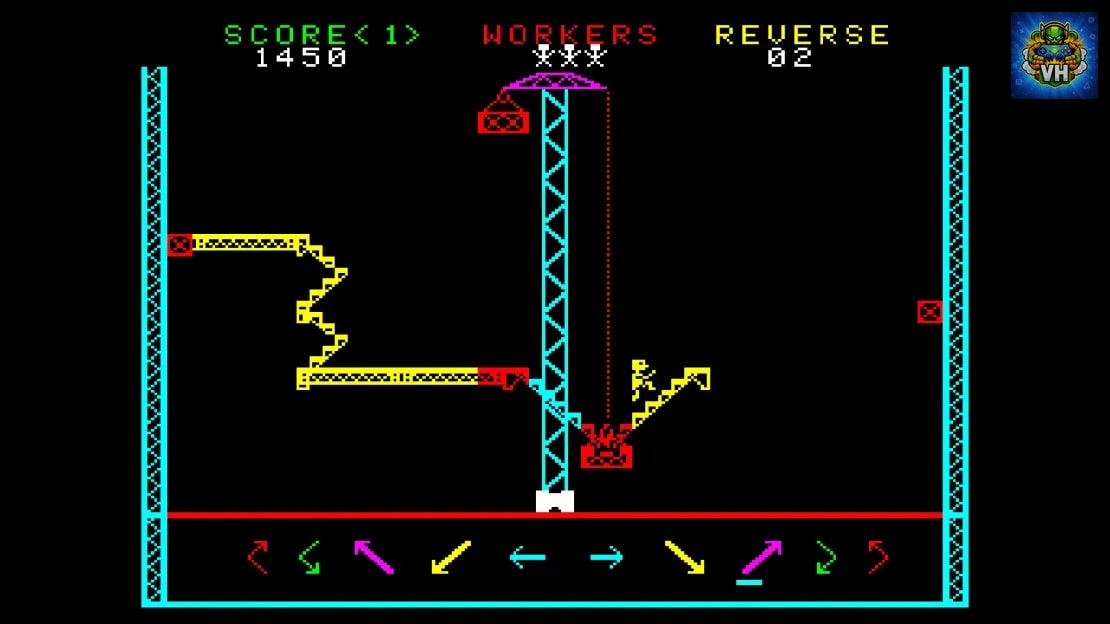 Arcade Archives STEEL WORKER Nintendo Switch - ảnh màn hình 1