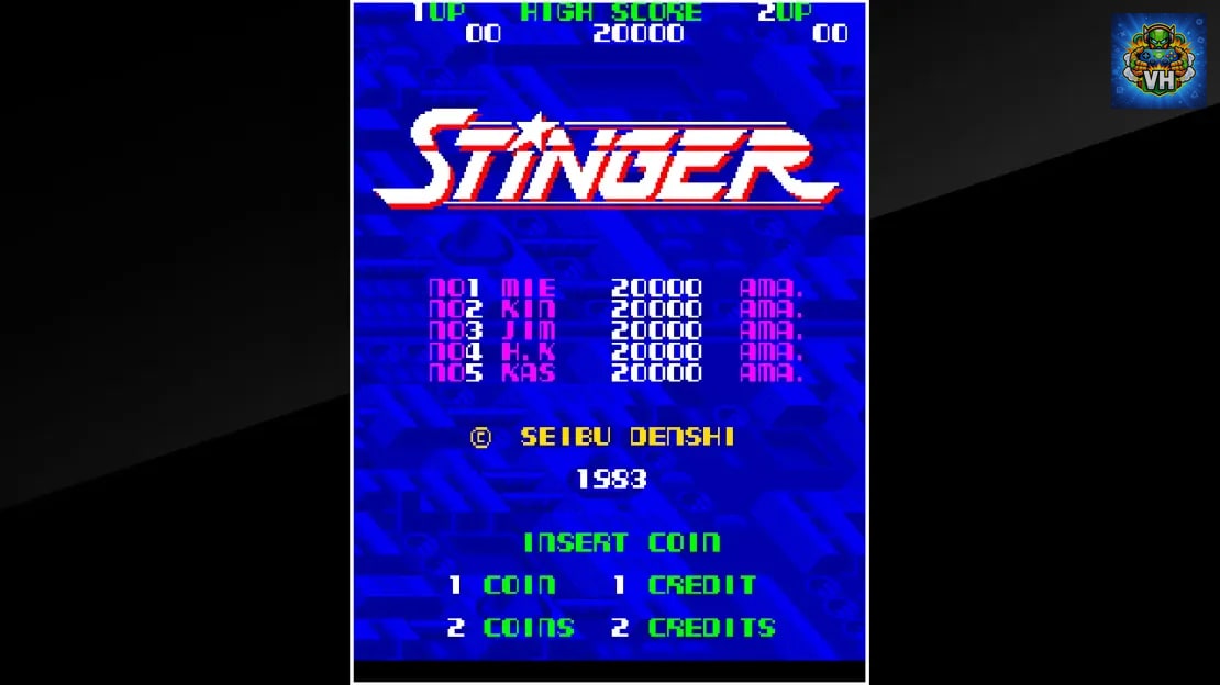 Arcade Archives STINGER Nintendo Switch - ảnh màn hình 4