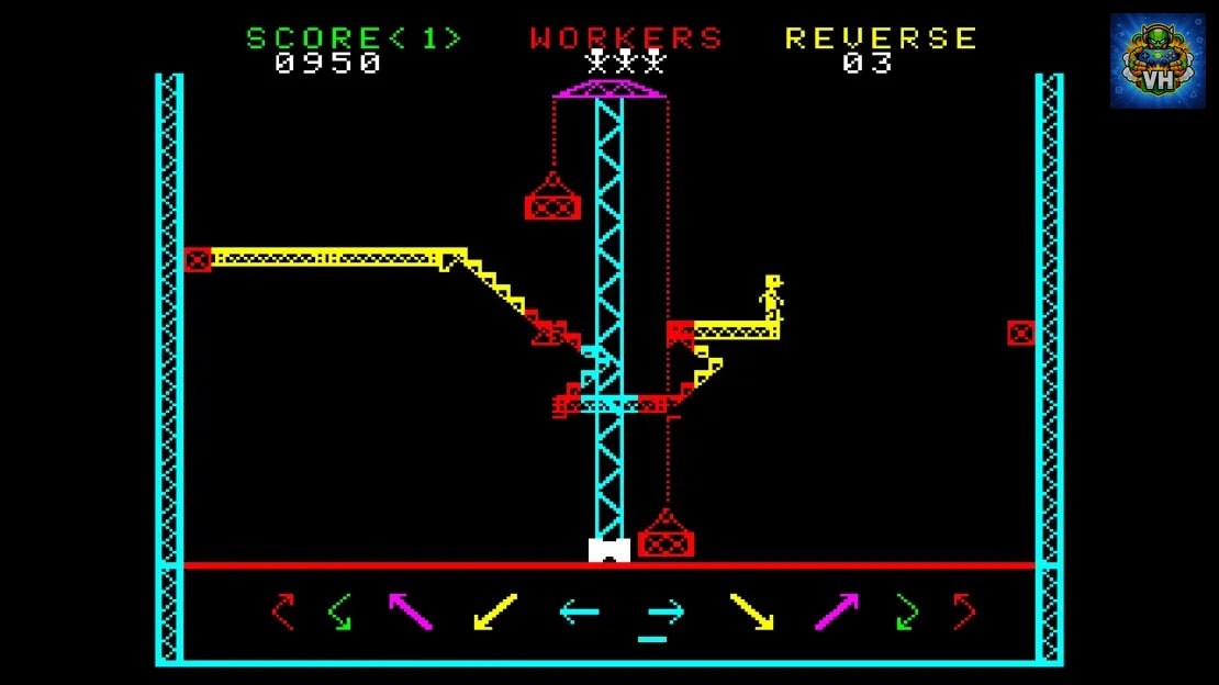 Arcade Archives STEEL WORKER Nintendo Switch - ảnh màn hình 2