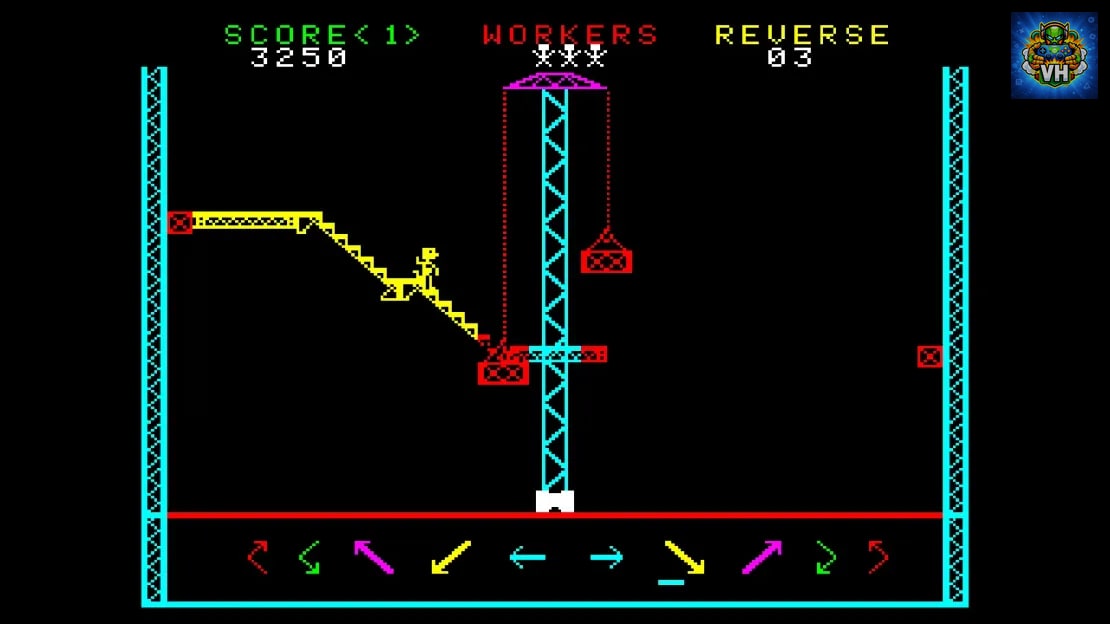 Arcade Archives STEEL WORKER Nintendo Switch - ảnh màn hình 5