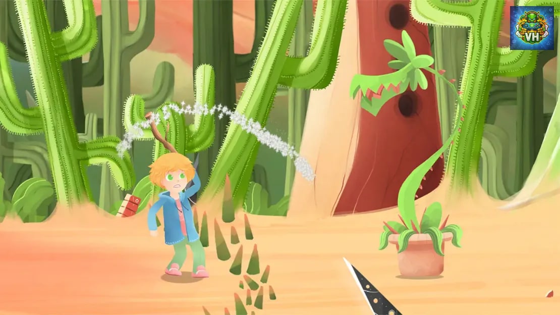 Asfalia: The Cranky Volcano Nintendo Switch - ảnh màn hình 2