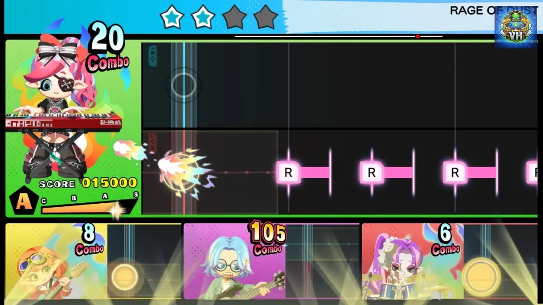 Gekisou! BAND STAR Nintendo Switch - ảnh màn hình 4