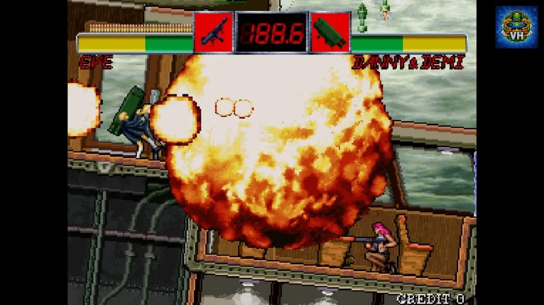 Arcade Archives THE OUTFOXIES Nintendo Switch - ảnh màn hình 1