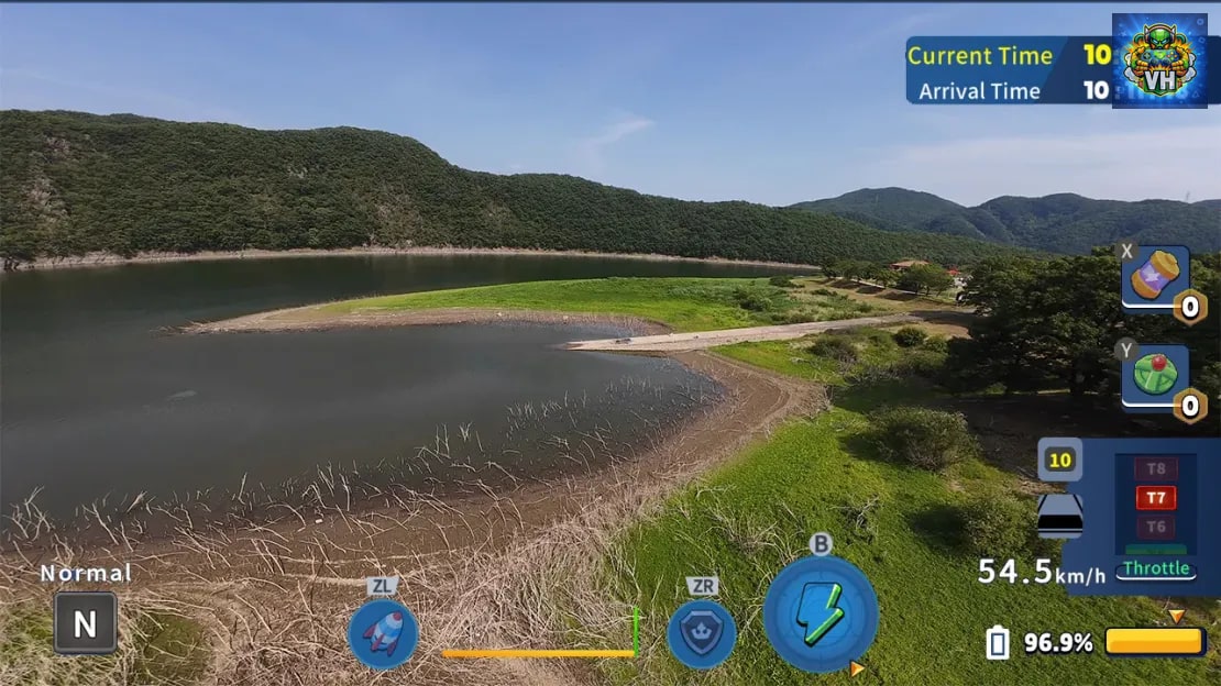 Korean Drone Flying Tour Okcheon-gun Nintendo Switch - ảnh màn hình 1