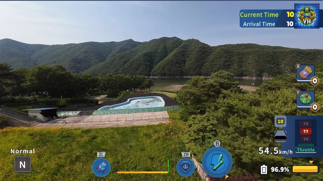 Korean Drone Flying Tour Okcheon-gun Nintendo Switch - ảnh màn hình 2