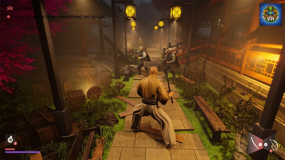 Samurai Simulator: Kensei Warrior Nintendo Switch - ảnh màn hình 2