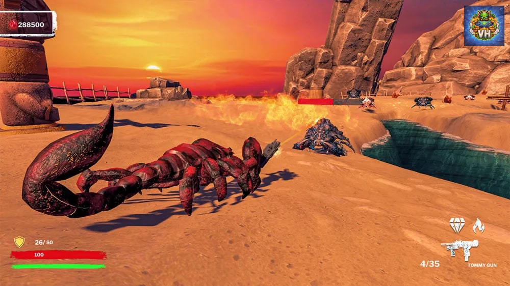Scorpion Champions: Island Warfare Nintendo Switch - ảnh màn hình 2