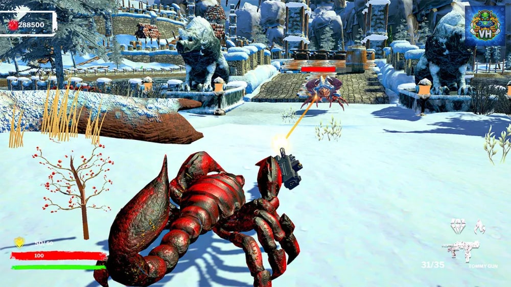 Scorpion Champions: Island Warfare Nintendo Switch - ảnh màn hình 1