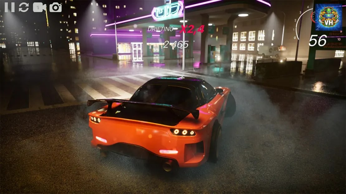Hashiriya Drifter-Car Racing,Drift,Drag REMASTER Nintendo Switch - ảnh màn hình 5