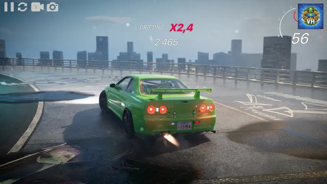 Hashiriya Drifter-Car Racing,Drift,Drag REMASTER Nintendo Switch - ảnh màn hình 6