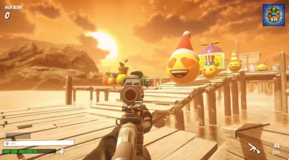 Emoji Battlefield – Summer Vacation Nintendo Switch - ảnh màn hình 1