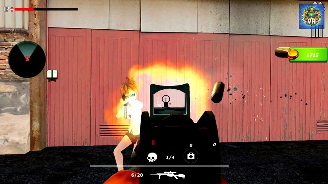 Anime Girls Military Strike Nintendo Switch - ảnh màn hình 2