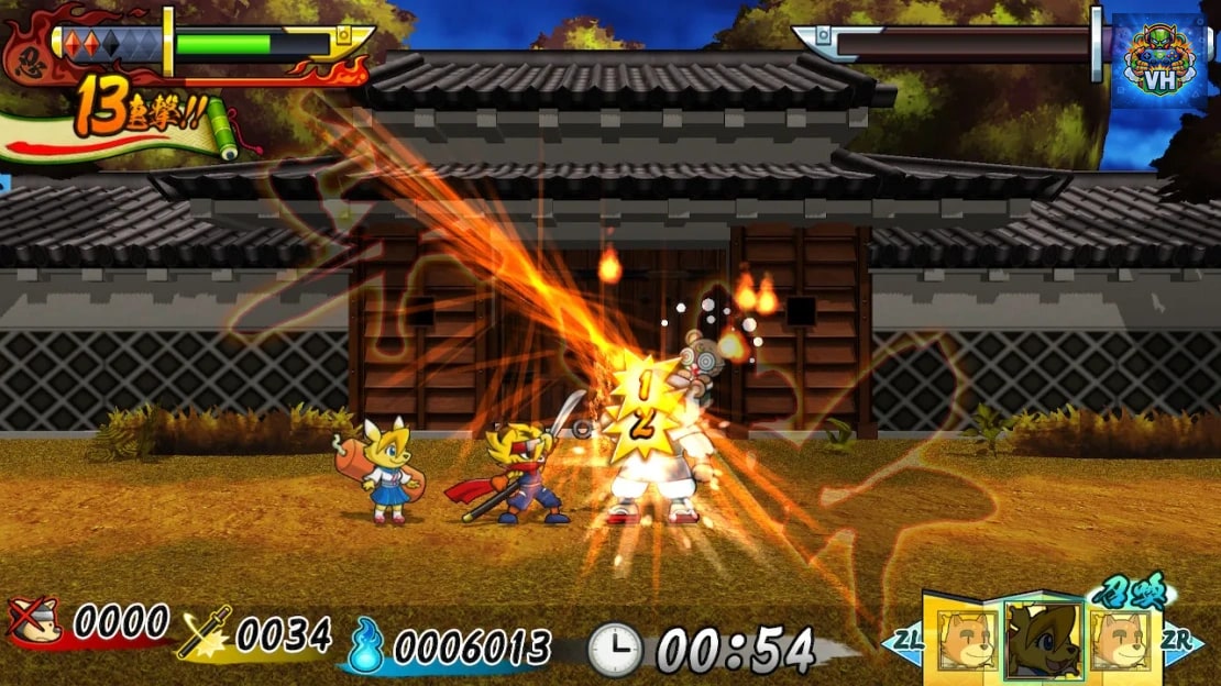 Shinobi Spirits S: Legend of Heroes Nintendo Switch - ảnh màn hình 1