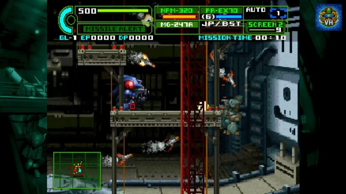 Assault Suit Leynos 2 Saturn Tribute Nintendo Switch - ảnh màn hình 6