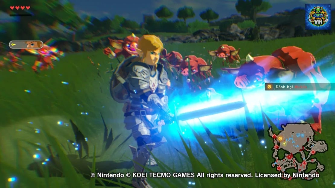 Hyrule Warriors: Age of Calamity Việt hóa Switch - ảnh màn hình 4