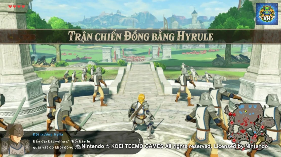 Hyrule Warriors: Age of Calamity Việt hóa Switch - ảnh màn hình 3
