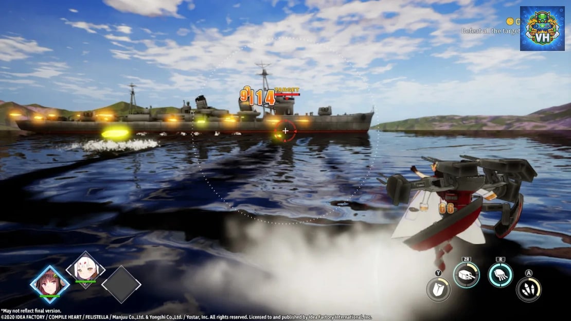 Azur Lane: Crosswave Nintendo Switch - ảnh màn hình 4