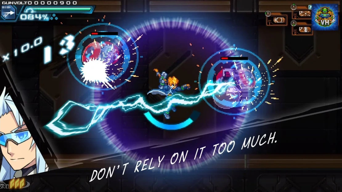 Azure Striker Gunvolt Trilogy Enhanced Nintendo Switch - ảnh màn hình 5