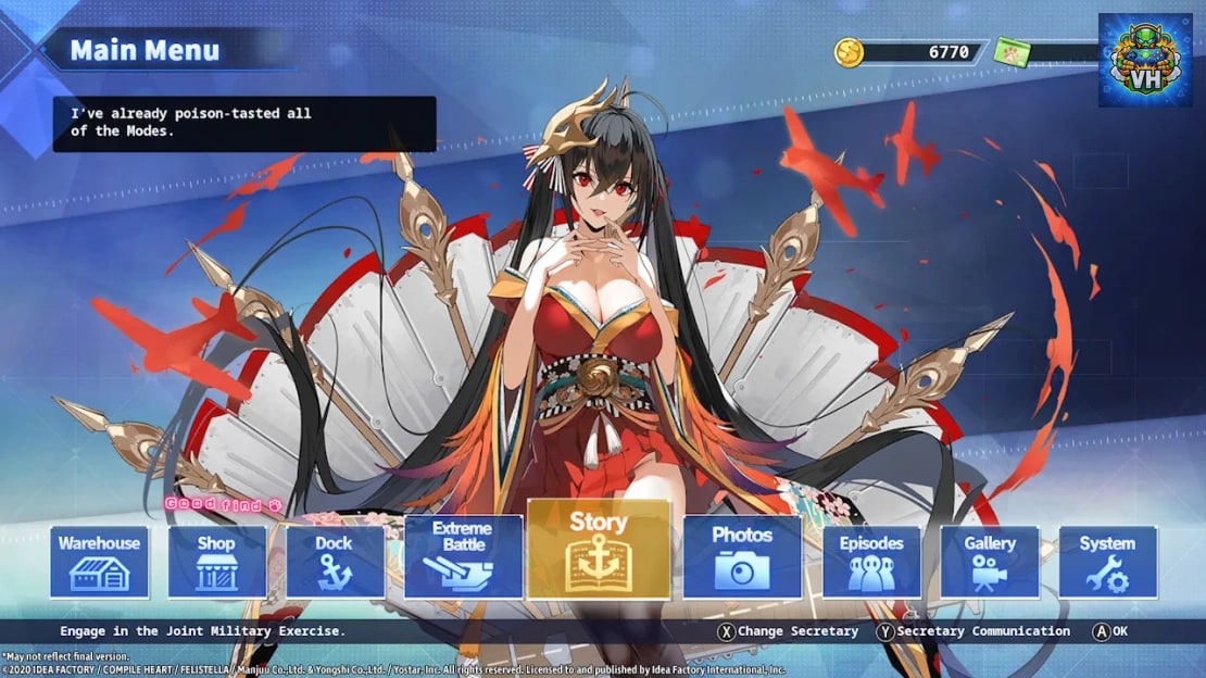 Azur Lane: Crosswave Nintendo Switch - ảnh màn hình 3