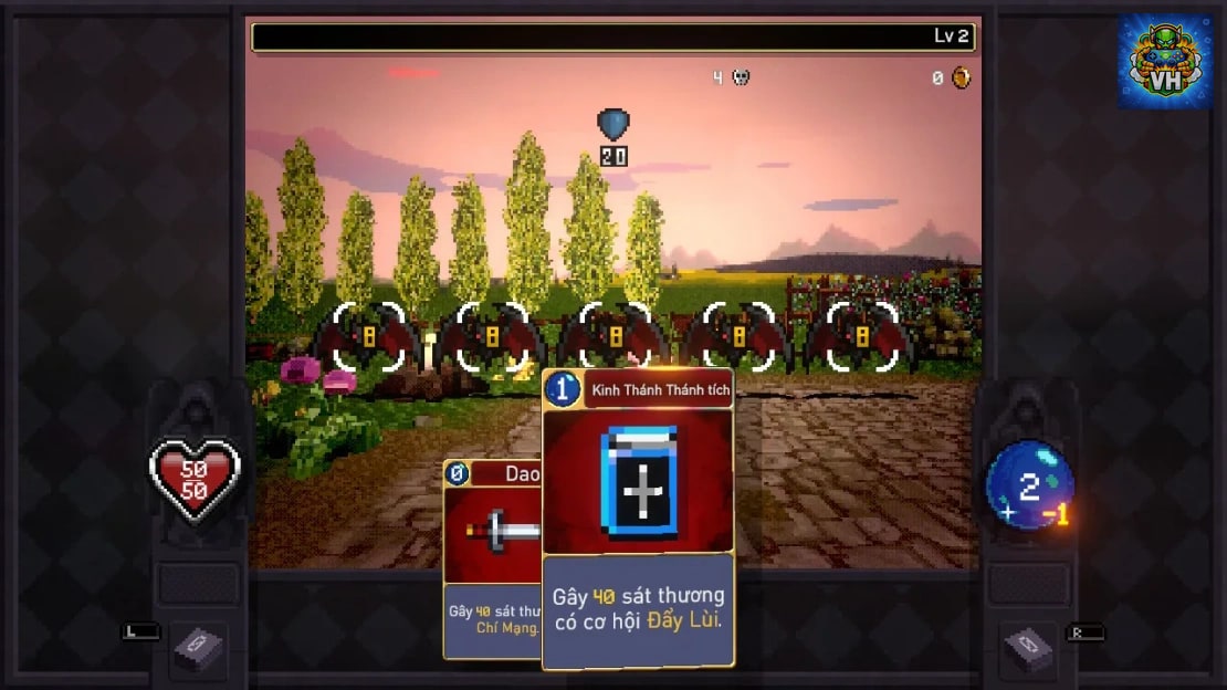 Vampire Crawlers Việt hóa Switch - ảnh màn hình 1