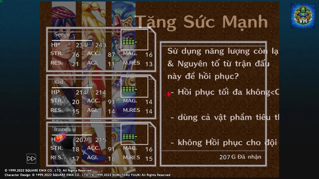 CHRONO CROSS: THE RADICAL DREAMERS EDITION Việt hóa Switch - ảnh màn hình 1