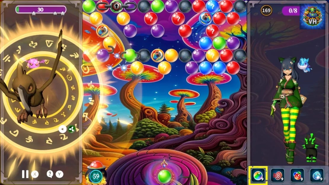 Bubble Wizard III Saga Nintendo Switch - ảnh màn hình 1