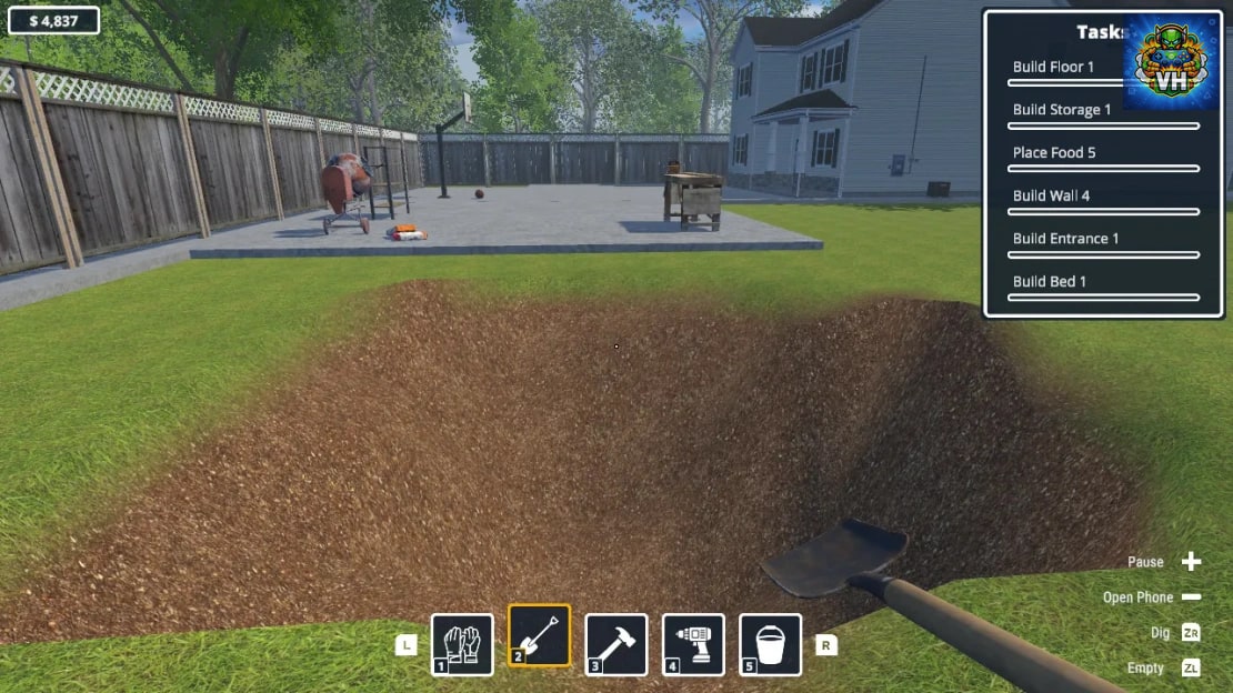 Bunker Builder & Construction Simulator Nintendo Switch - ảnh màn hình 4