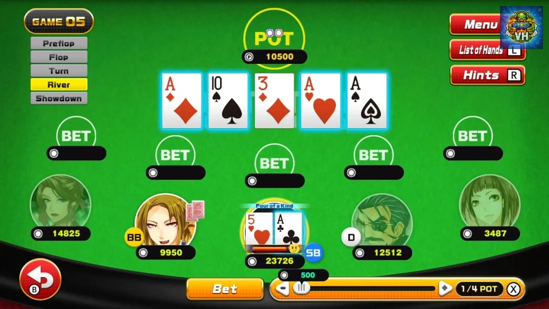 Be A Poker Champion! Texas Hold’Em Nintendo Switch - ảnh màn hình 3