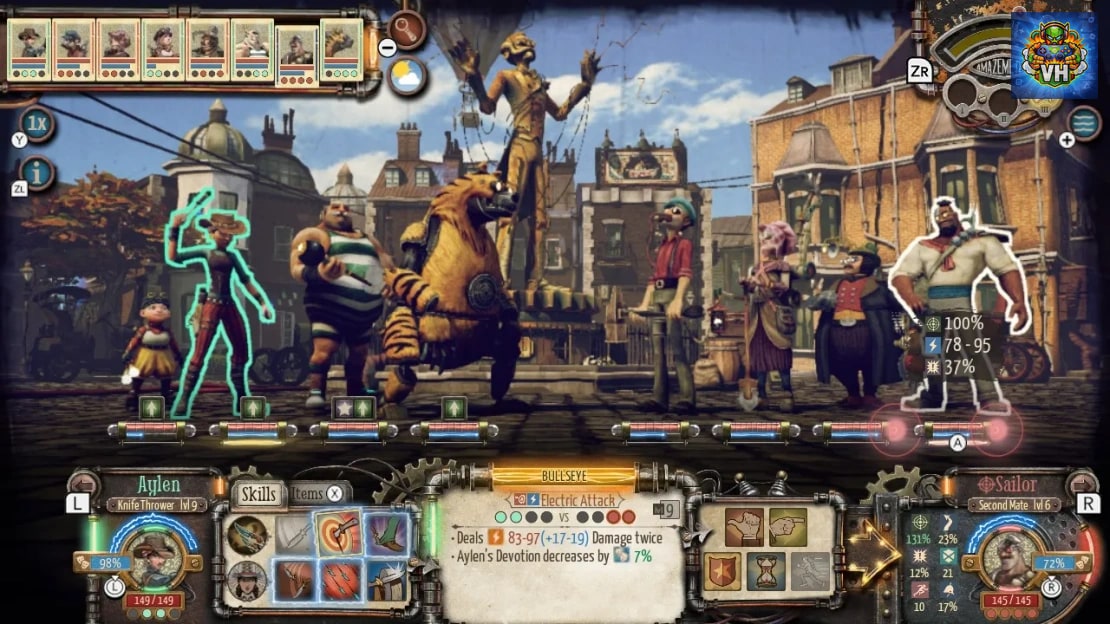 Circus Electrique Nintendo Switch - ảnh màn hình 3