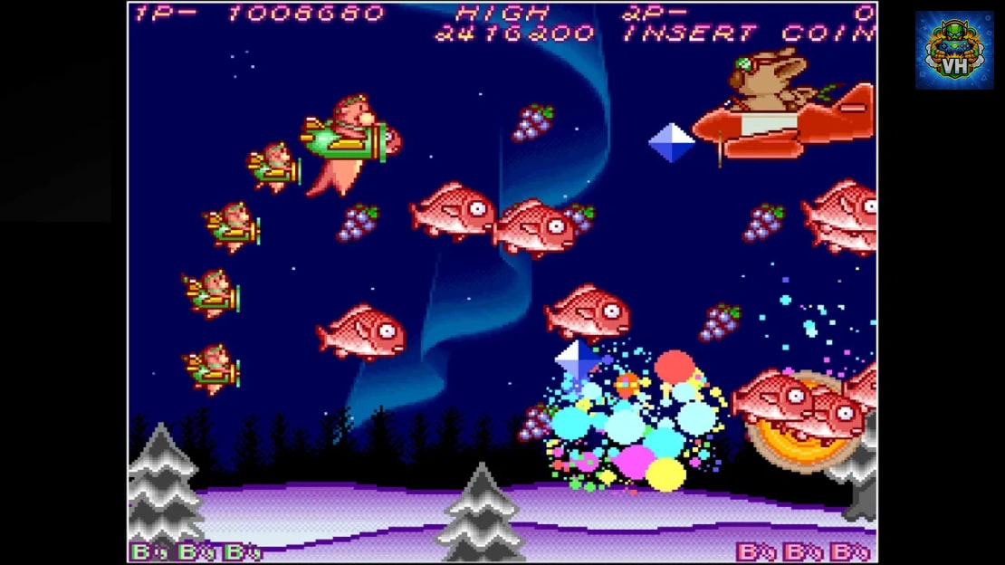Arcade Archives HACHA MECHA FIGHTER Nintendo Switch - ảnh màn hình 9