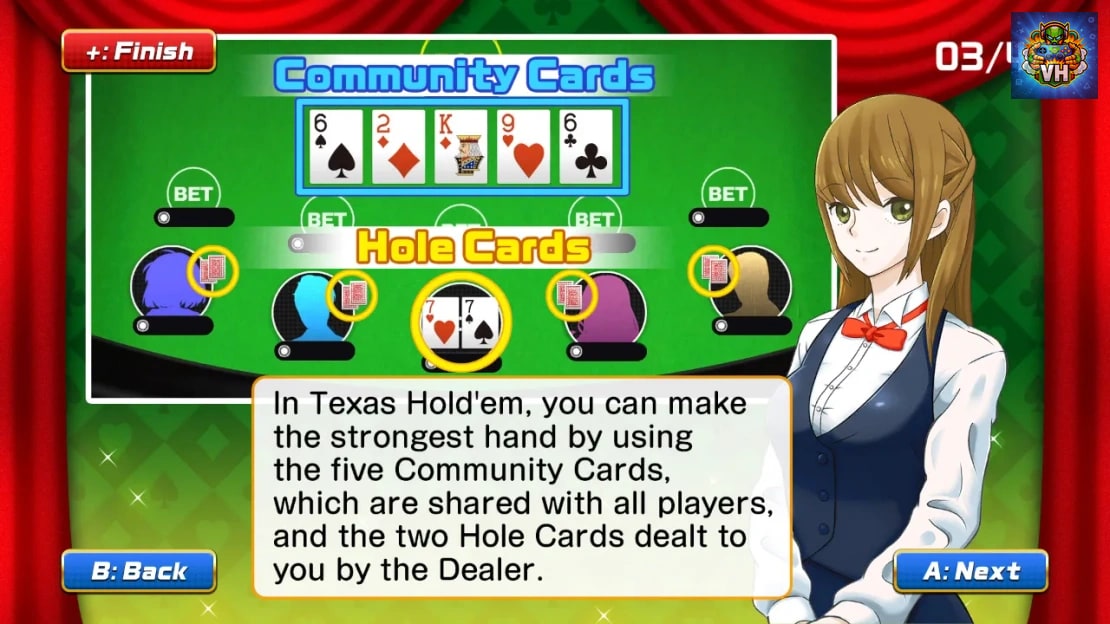 Be A Poker Champion! Texas Hold’Em Nintendo Switch - ảnh màn hình 5