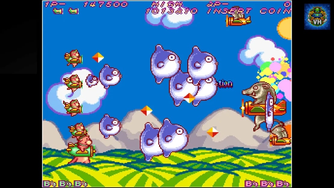 Arcade Archives HACHA MECHA FIGHTER Nintendo Switch - ảnh màn hình 10