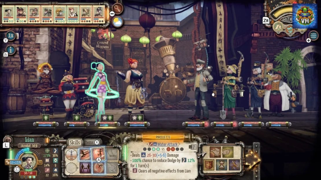 Circus Electrique Nintendo Switch - ảnh màn hình 2