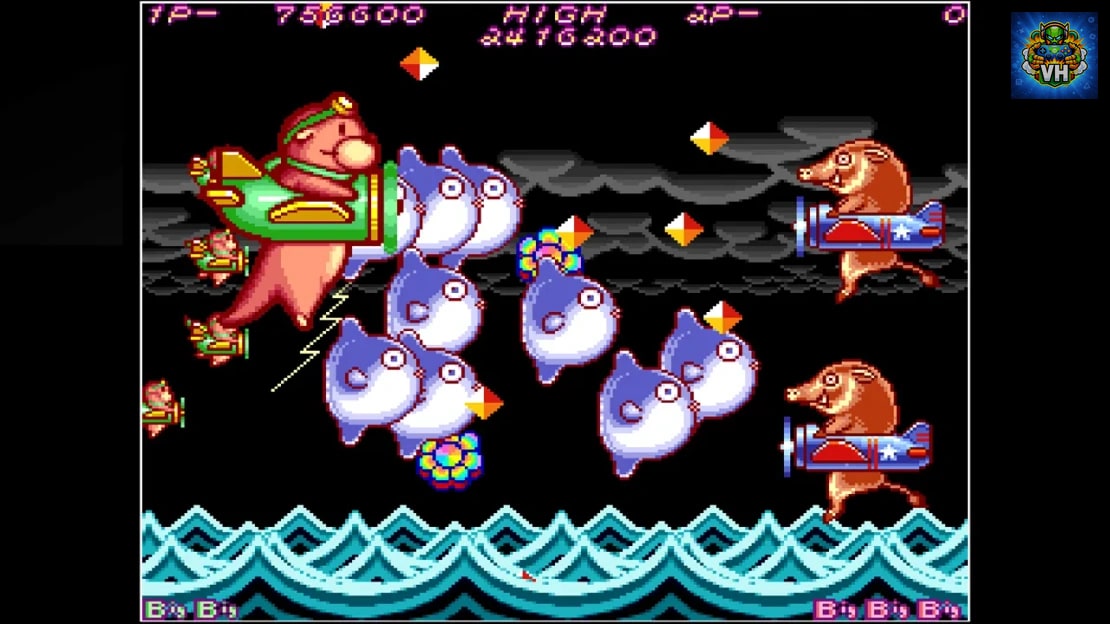 Arcade Archives HACHA MECHA FIGHTER Nintendo Switch - ảnh màn hình 11