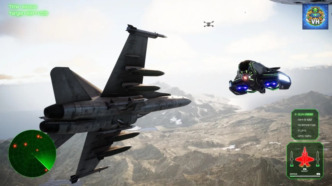 Ace Thunder: Aircraft Wingman Simulator Nintendo Switch - ảnh màn hình 1