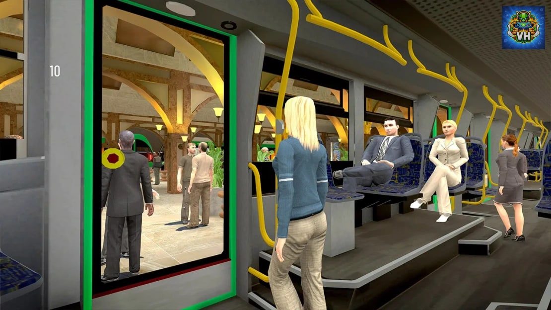Subway Simulator – Underground Train Remaster Nintendo Switch - ảnh màn hình 5