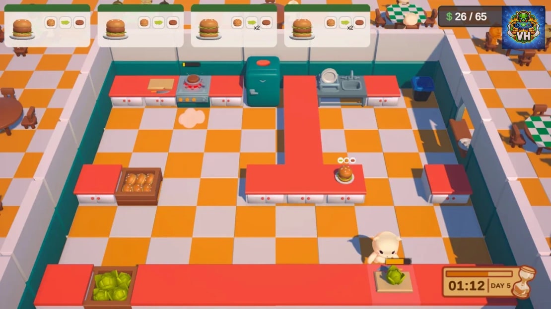 Cooking Cat-Astrophe Nintendo Switch - ảnh màn hình 1