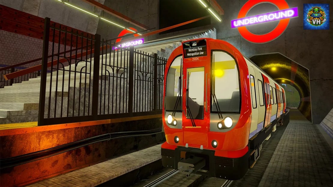 Subway Simulator – Underground Train Remaster Nintendo Switch - ảnh màn hình 3
