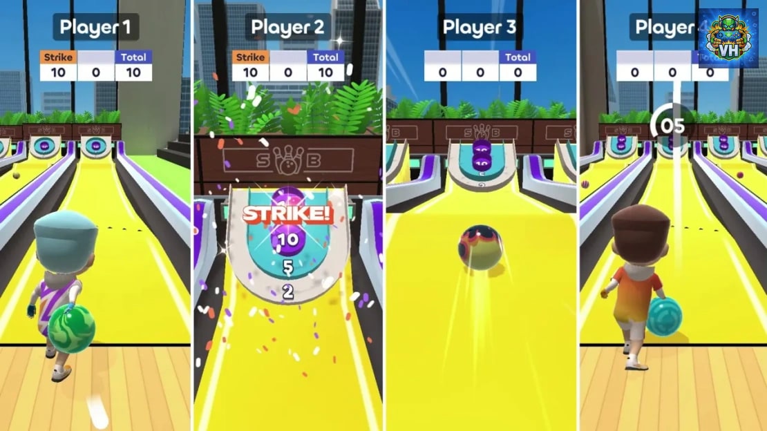 Skyline Bowling Nintendo Switch - ảnh màn hình 1