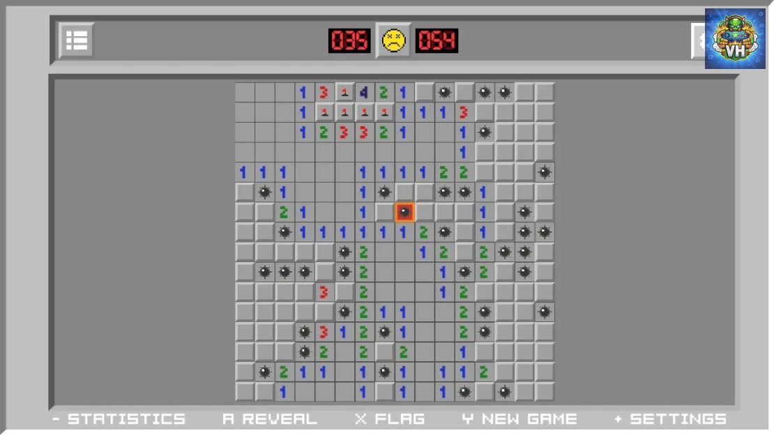 Minesweeper Classic Nintendo Switch - ảnh màn hình 1