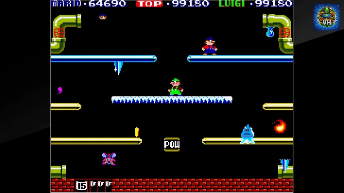 Arcade Archives Mario Bros. Nintendo Switch - ảnh màn hình 3