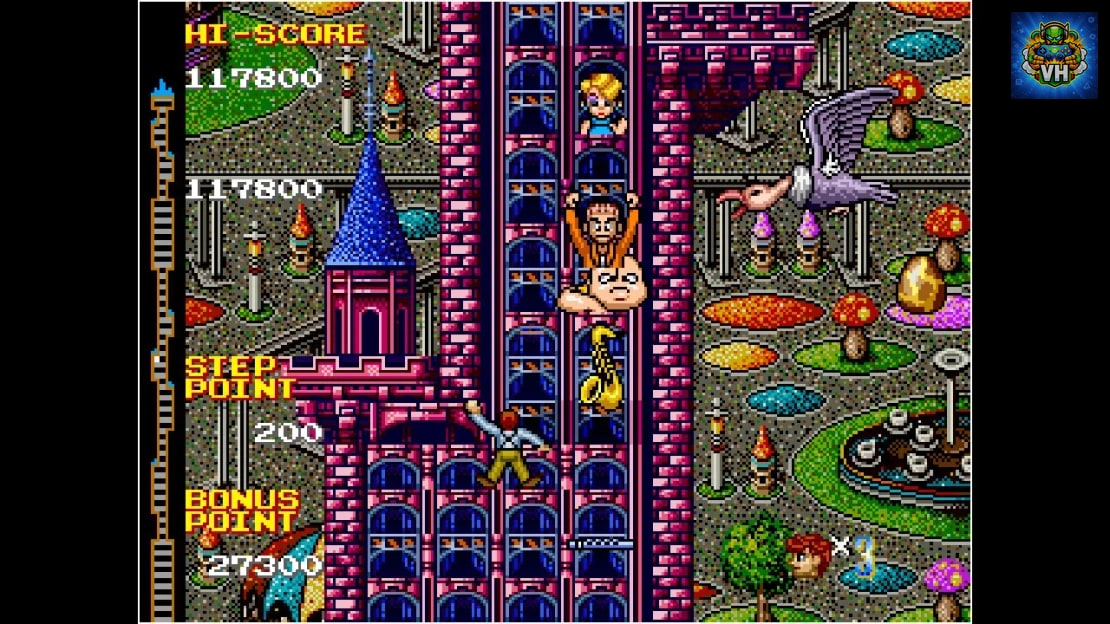 Arcade Archives CRAZY CLIMBER2 Nintendo Switch - ảnh màn hình 3