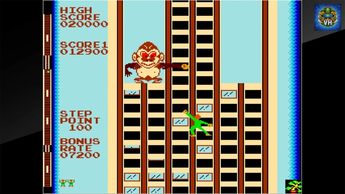 Arcade Archives CRAZY CLIMBER Nintendo Switch - ảnh màn hình 4