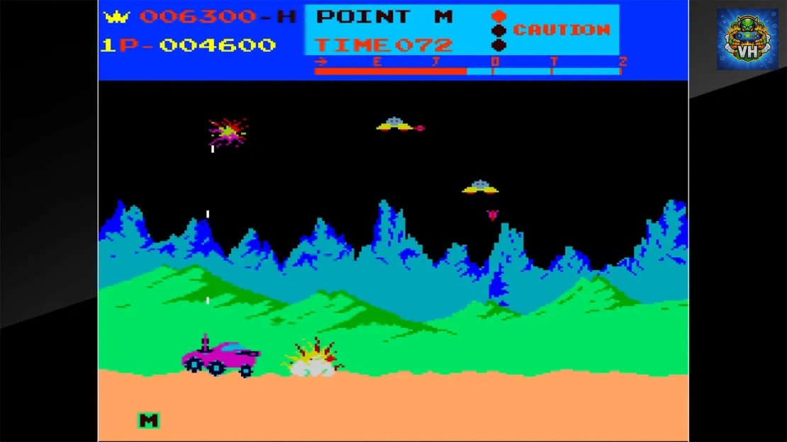 Arcade Archives MOON PATROL Nintendo Switch - ảnh màn hình 4