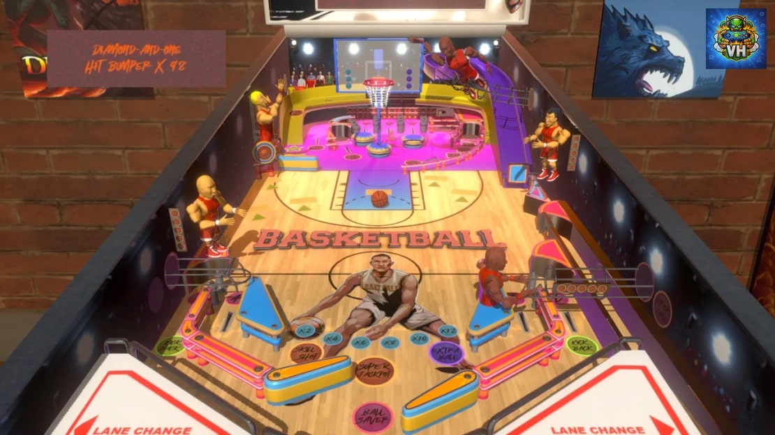 Basketball Pinball Nintendo Switch - ảnh màn hình 1