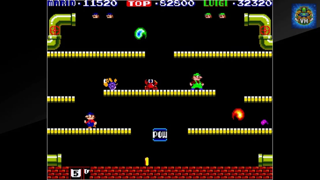 Arcade Archives Mario Bros. Nintendo Switch - ảnh màn hình 1