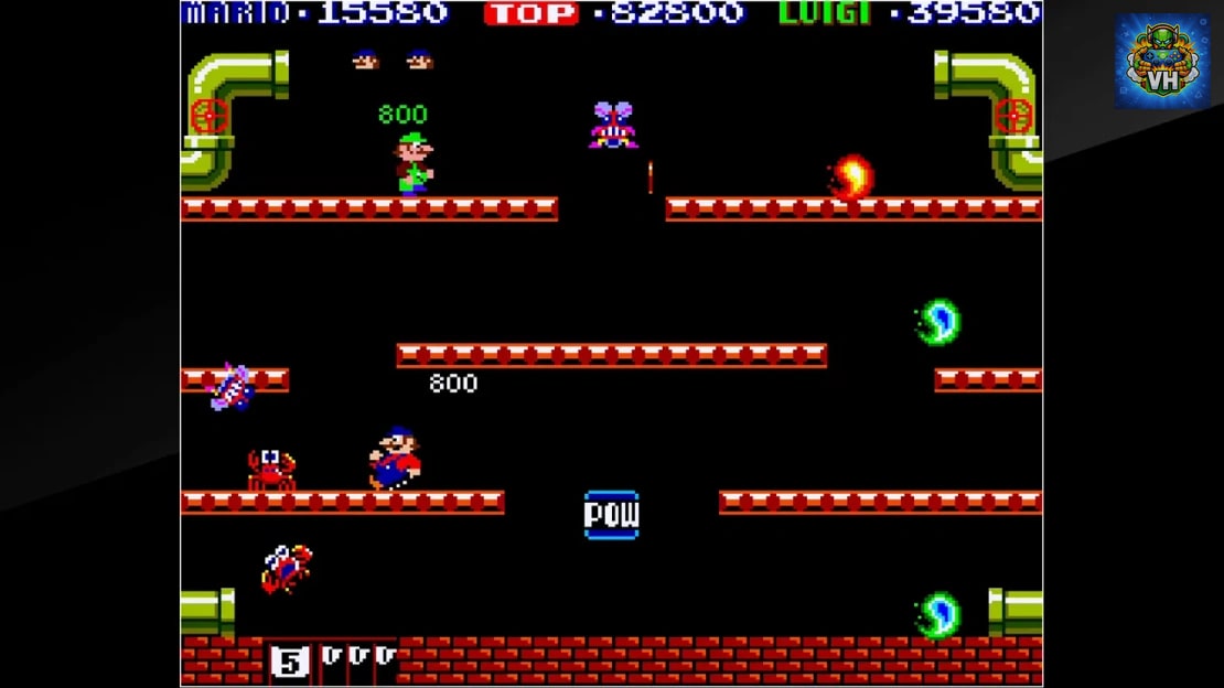 Arcade Archives Mario Bros. Nintendo Switch - ảnh màn hình 2