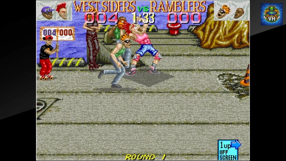 Arcade Archives PUNK SHOT Nintendo Switch - ảnh màn hình 4